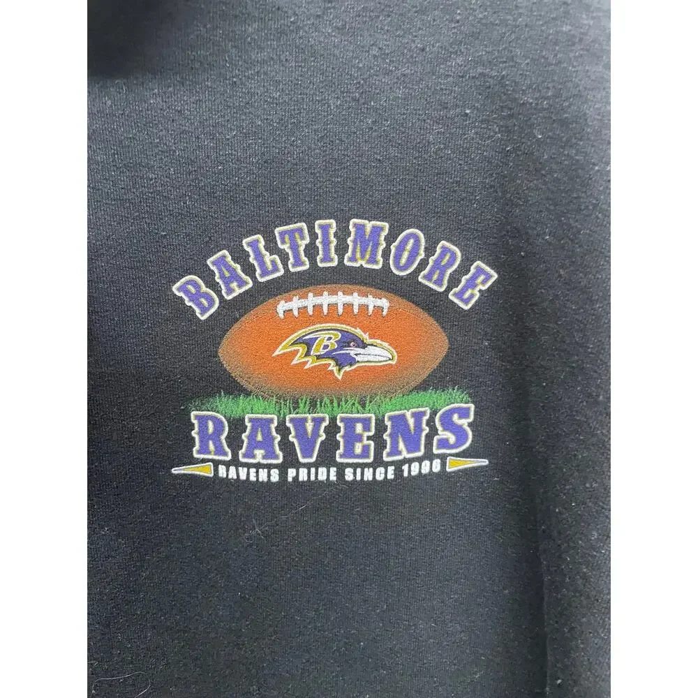 Baltimore Ravens Men's NFL Hoodie Size Medium - Design on the Back New With Tags